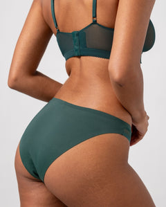 Micro Period Bikini Briefs Pine Green