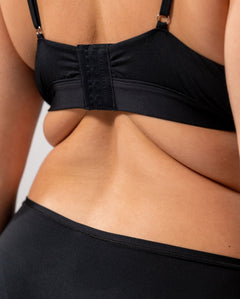 Micro Scoop Bra Black