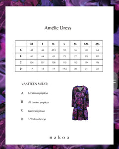 Amélie Layered Dress Marble