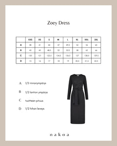 Zoey Dress Indigo