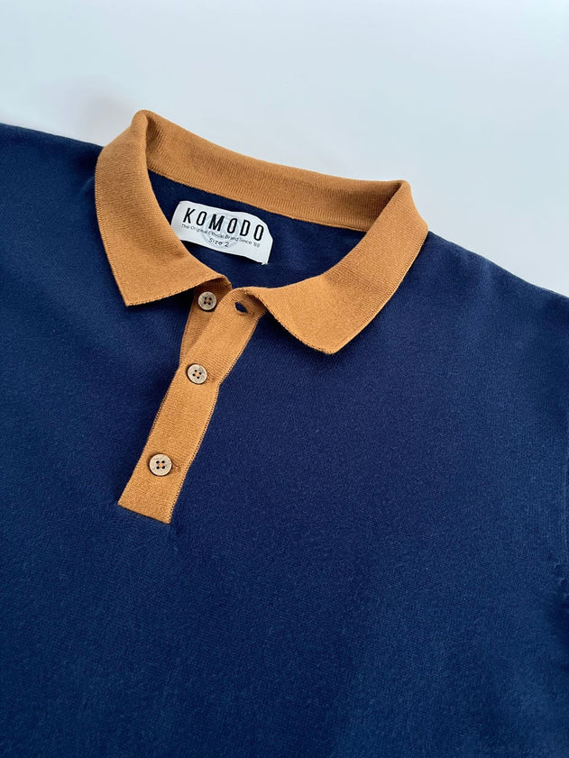 Frank Polo Marineblauw