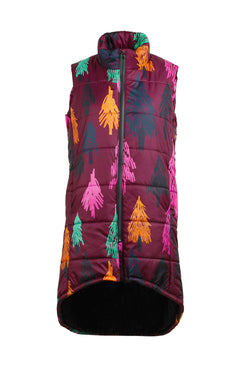 Mont Blanc Long Puffer Vest Pines