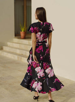 Annika Dress Black Orchid