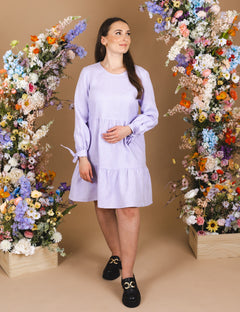 Hailey Dress Lupine Purple