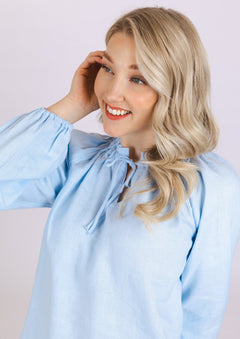 Paloma Blouse Sky Blue