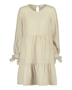 Hailey Dress Sandshell Beige - IVALO.COM