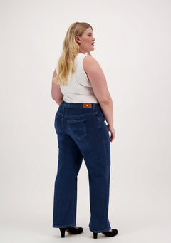 Nicolet+ Mid Waist Straight Blue