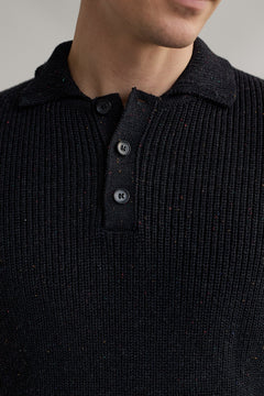 Orango Knit Black Neps