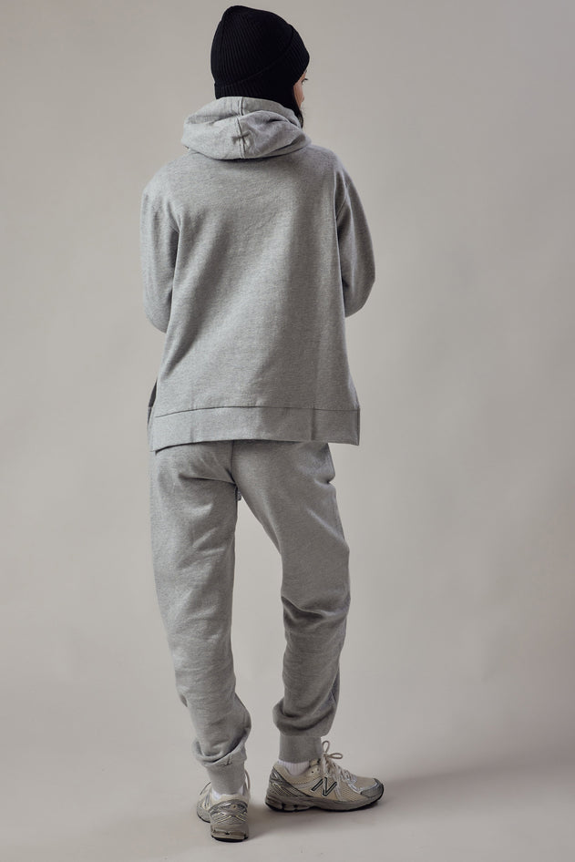 Women's Hoodie Sweatshirt With Side Slits