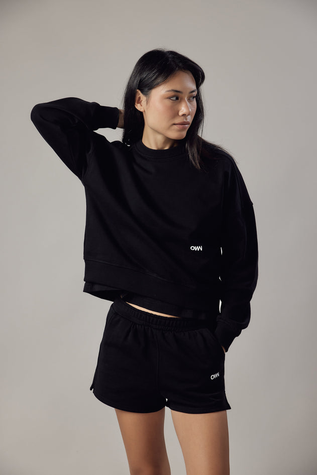 Women's Loose Fit Crewneck Sweatshirt