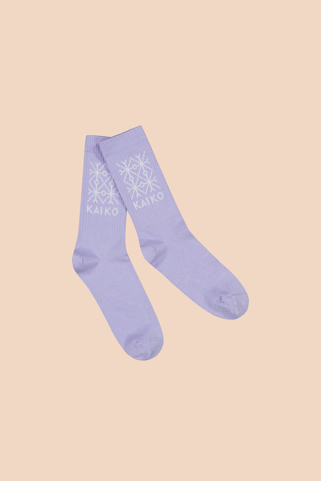 Kaiko Logo Socks Lavender