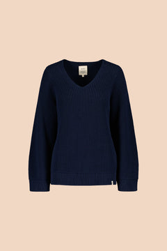 V-neck Jumper Navy