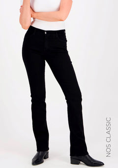 Pirre Super Stretch Straight Jeans Zwart