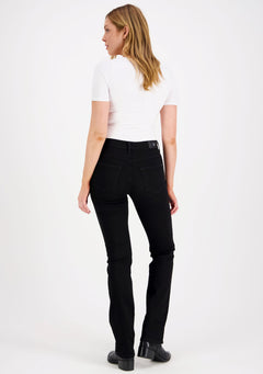 Pirre Super Stretch Straight Jeans Zwart