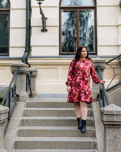 Poppy Dress Scarlet Petals