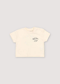 Baby's Saturno T-Shirt Vanilla Cream White