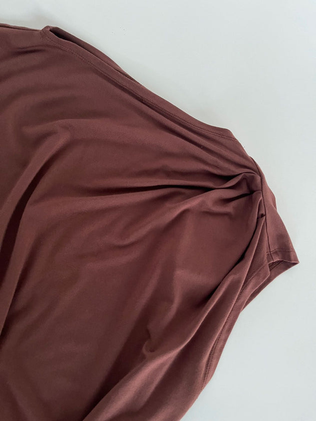 Cate Modal T-shirt Chocolate