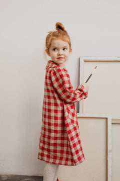 Kids' Gabija Linen Dress