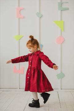 Kids' Guze Linen Dress