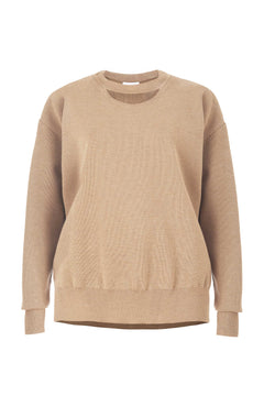 Rotondo Merino Jumper Beige