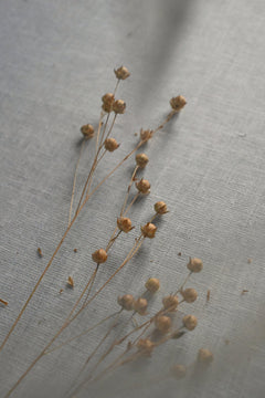 Round Linen Tablecloth