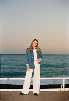 Sara High Loose Jeans Natural