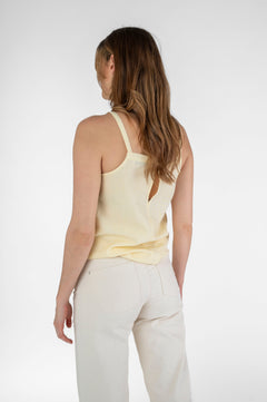 Lightweight Cotton Top Yellow