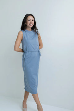 Midi Dress Blue