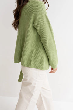 Wrap Cardigan Green