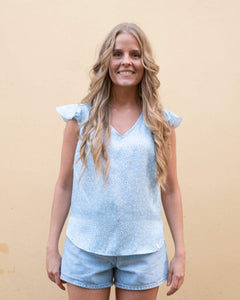 Sofia Top Haven Blue - IVALO.COM