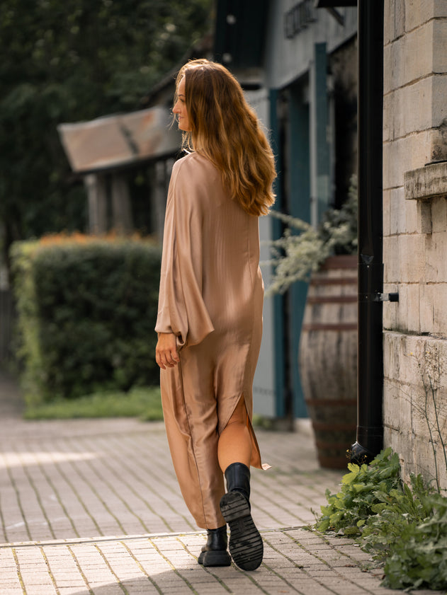 Sion Dress Beige