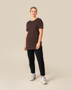 Toive T-Shirt Long Dark Brown