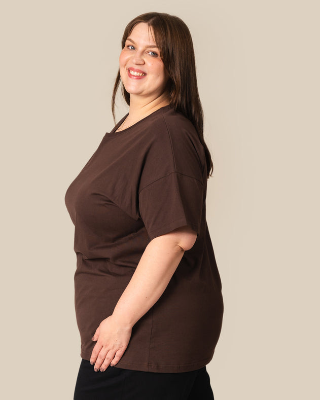 Toive T-Shirt Dark Brown