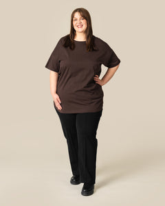 Toive Long T-Shirt Dark Brown