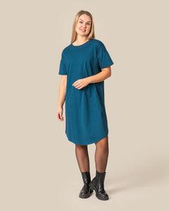 Toive T-Shirt Dress Petrol