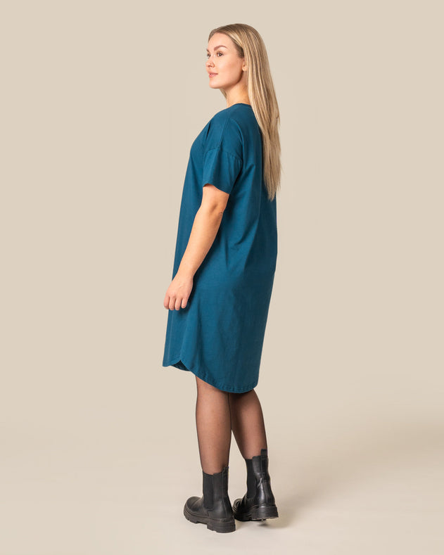 Toive T-Shirt Dress Petrol