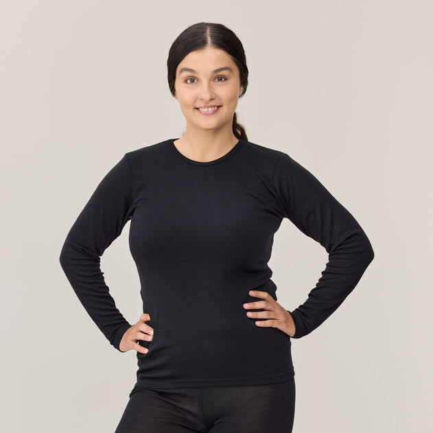 Klassikko Long Sleeve Top Merino Silk