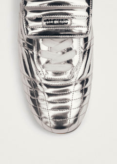 Tb.99 Leather Sneakers Silver