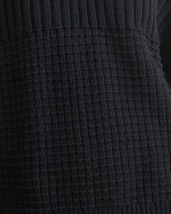 Delčia Cotton Sweater Black