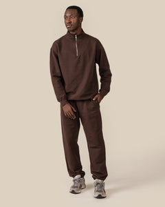 Toive College Pants Dark Brown