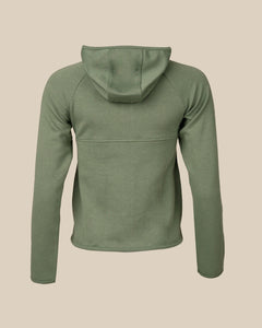 Toive Zip-Up Hoodie Sage Green