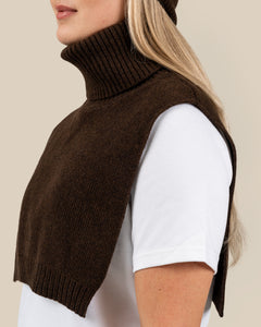 Halla Collar Brown