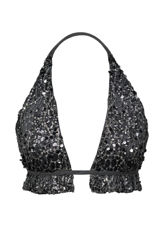 Bindi Sequins Halter Top