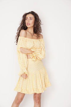 Serena Blouse Yellow