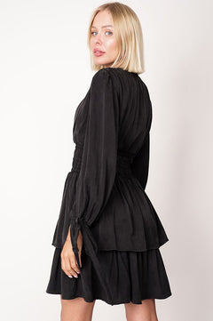 Isla Lyocell Dress Black