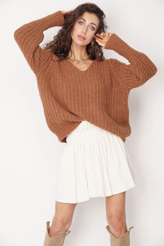 Nusa Alpaca Sweater Camel