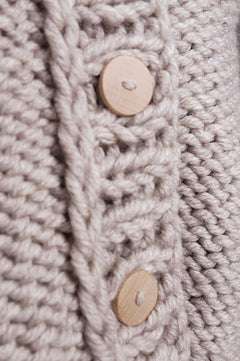 Ava Handmade Sweater Beige