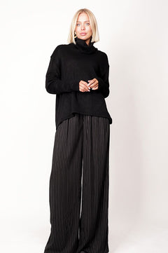 Tova Turtleneck Knit Black