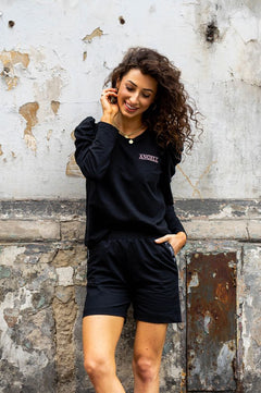 Mona Sweat Shorts Black