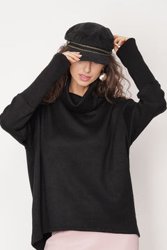 Tova Turtleneck Knit Black